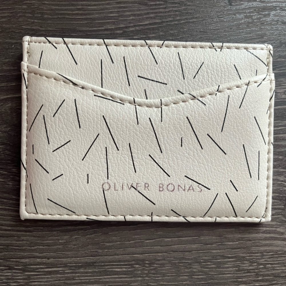 Oliver Bonas White Card Holder